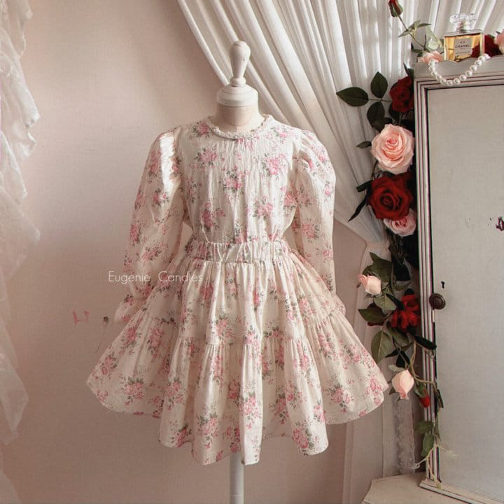 Eugenie Candies - Korean Children Fashion - #kidsshorts - May Rose Top Bottom Set - 6