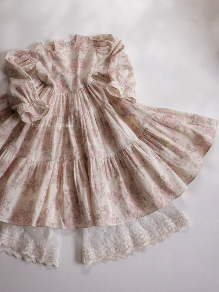 Eugenie Candies - Korean Children Fashion - #kidsstore - Blooming Cancan Dress - 7