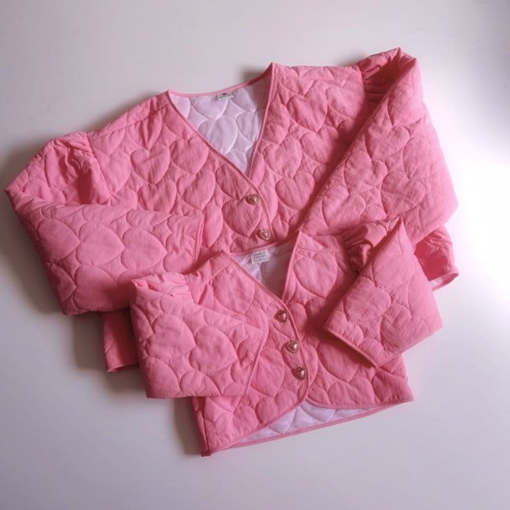 Eugenie Candies - Korean Children Fashion - #littlefashionista - Barbie Quilting Jacket - 3