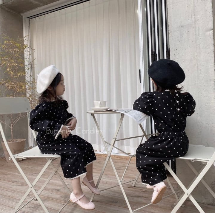 Eugenie Candies - Korean Children Fashion - #minifashionista - Sienna Dot Dress