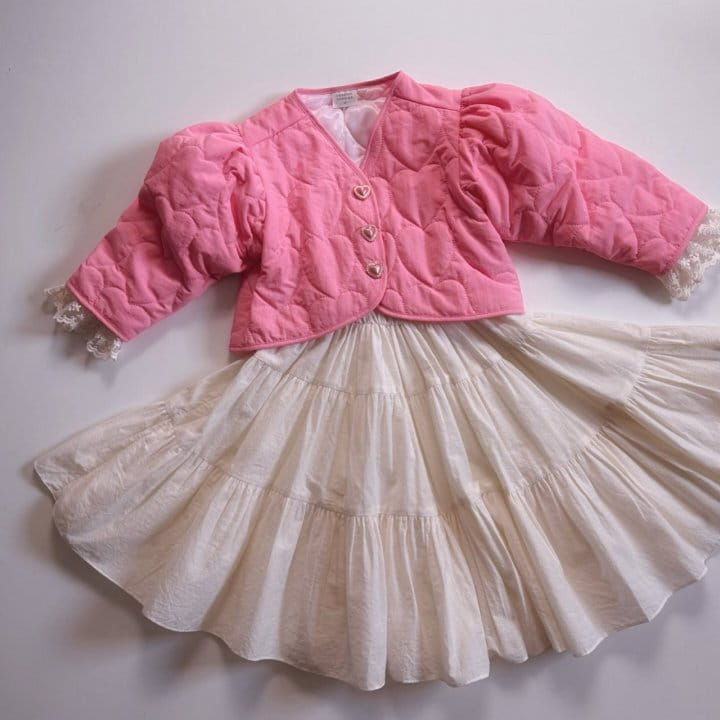 Eugenie Candies - Korean Children Fashion - #stylishchildhood - Barbie Quilting Jacket - 9