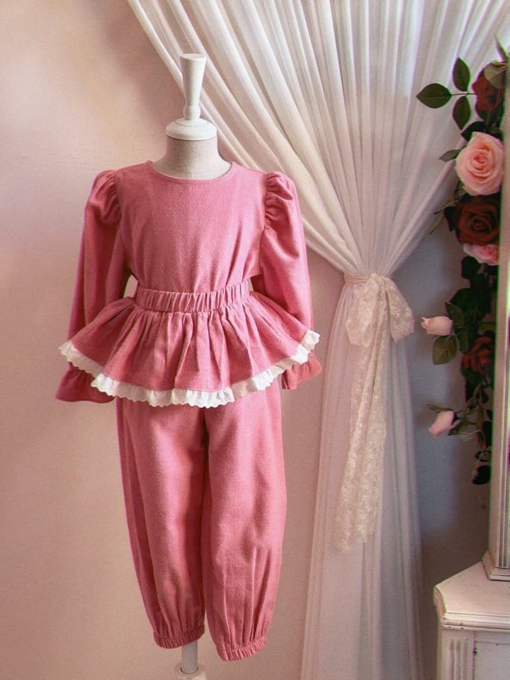 Eugenie Candies - Korean Children Fashion - #todddlerfashion - Sienna Pink Dress - 2
