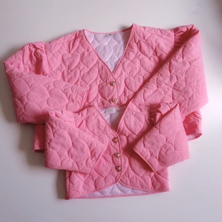 Eugenie Candies - Korean Children Fashion - #todddlerfashion - Barbie Quilting Jacket - 7