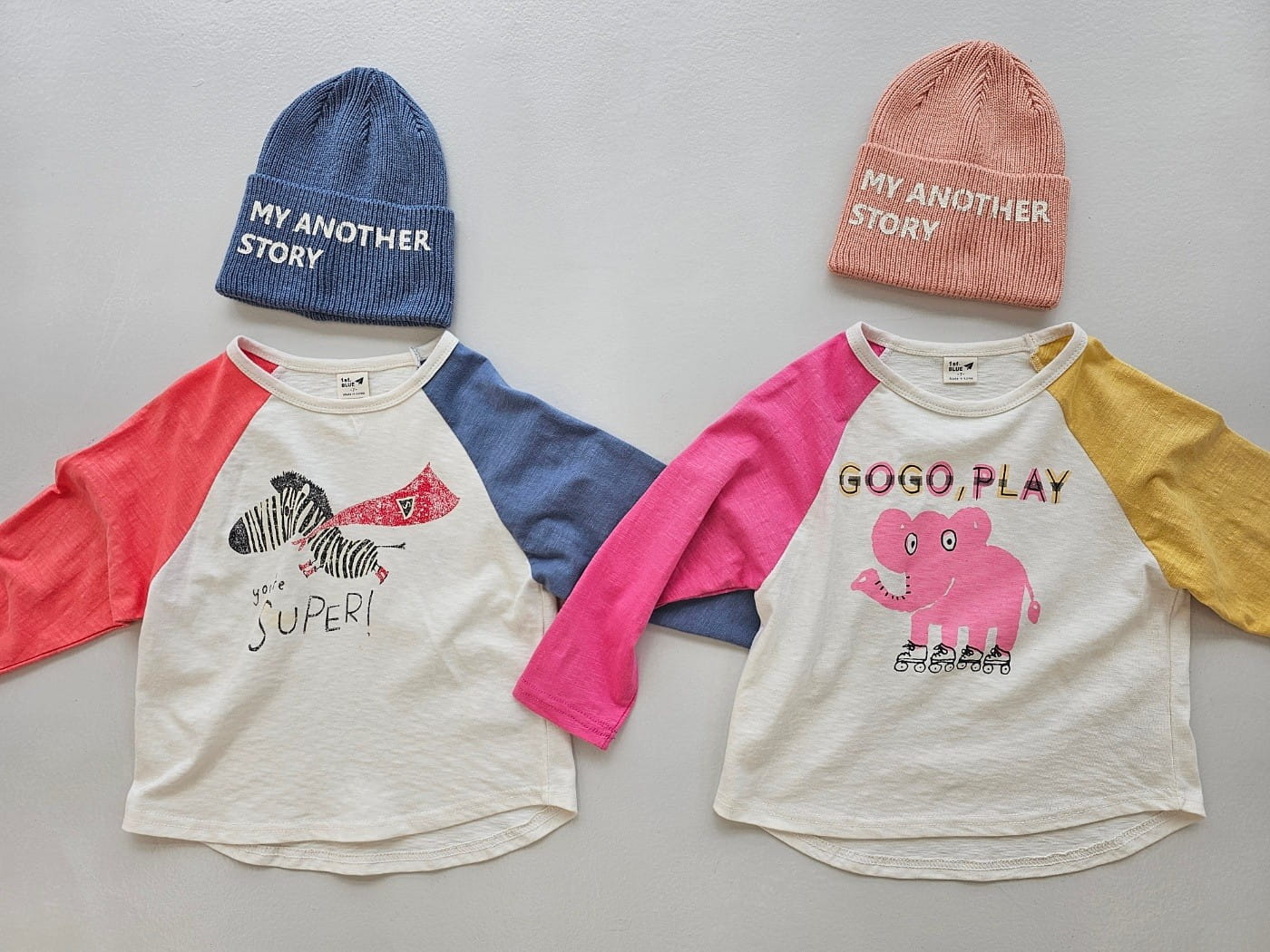 Firstblue - Korean Children Fashion - #childrensboutique - GO GO Raglan Tee - 6