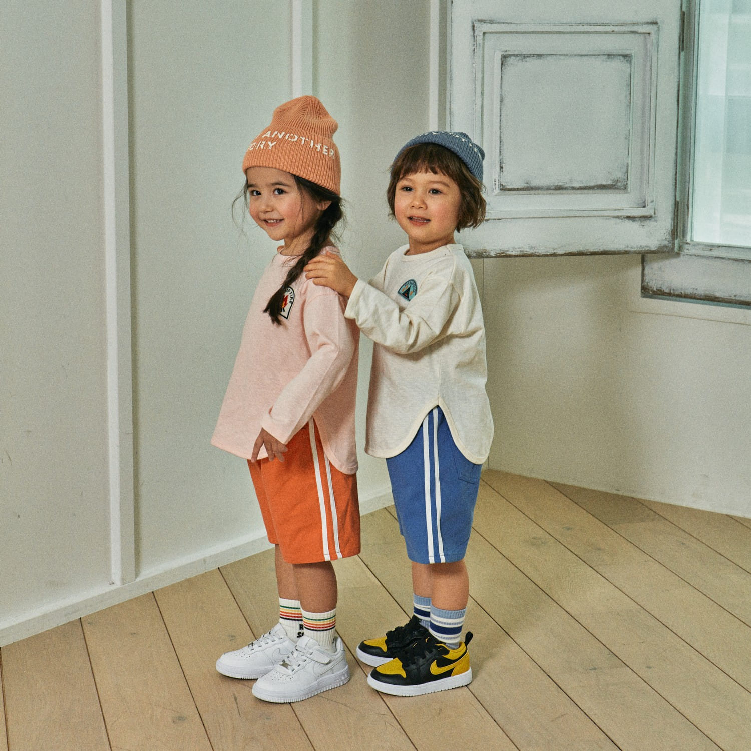 Firstblue - Korean Children Fashion - #designkidswear - Camping Wappen Embroidery Tee - 2