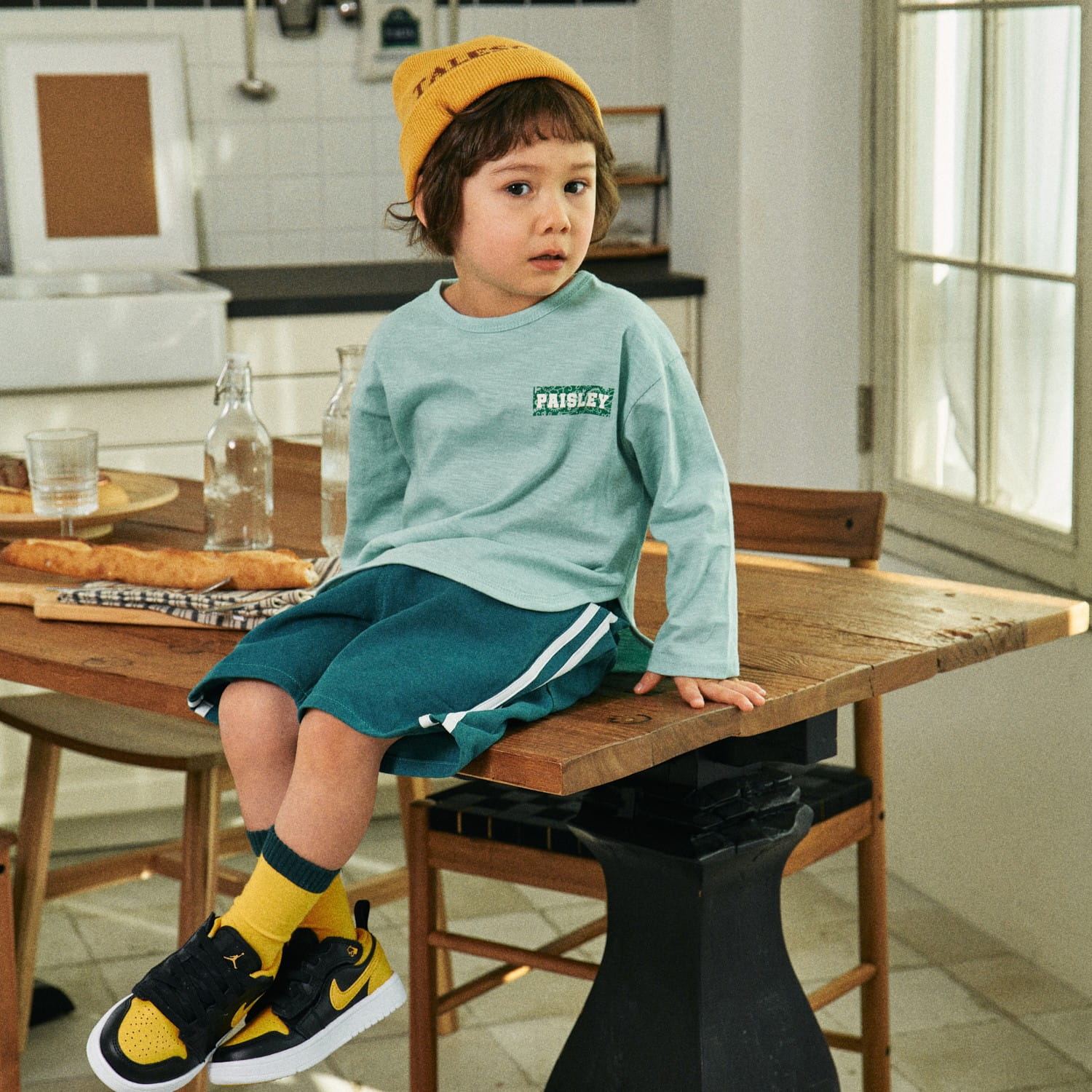 Firstblue - Korean Children Fashion - #magicofchildhood - Paisley Tee