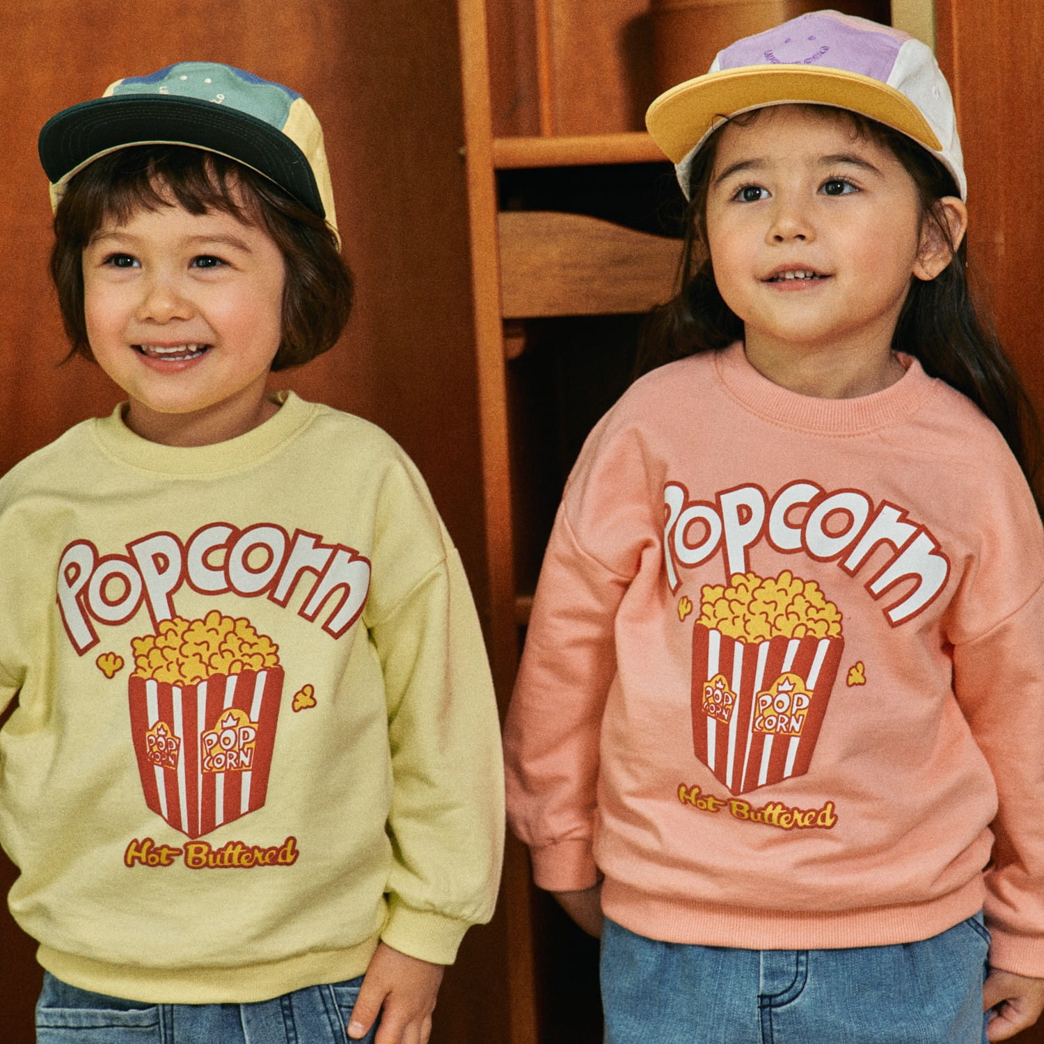 Firstblue - Korean Children Fashion - #minifashionista - Popcorn Paint Tee