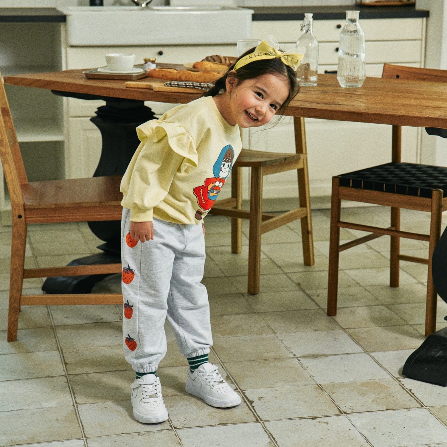 Firstblue - Korean Children Fashion - #minifashionista - Cute Paint Pants