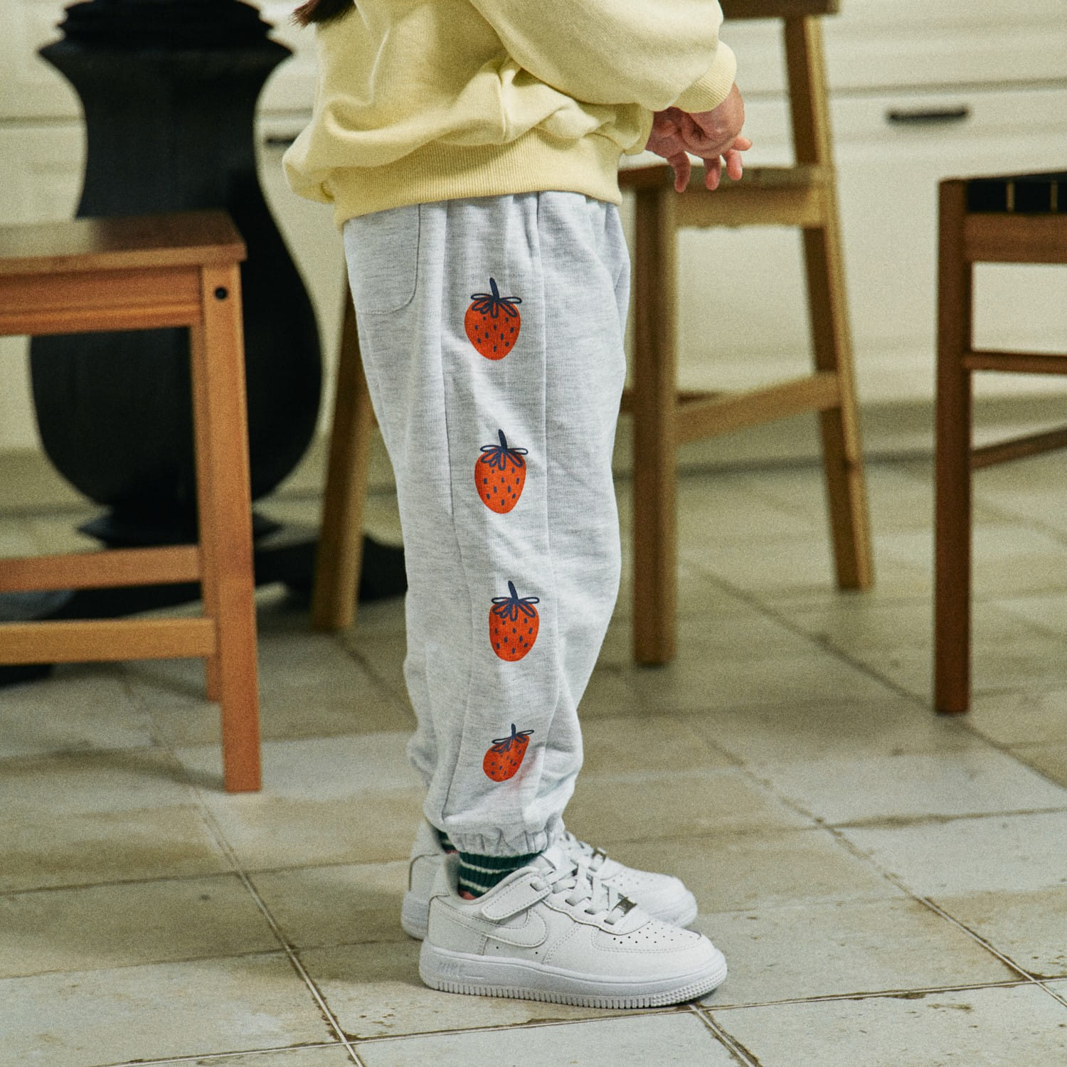 Firstblue - Korean Children Fashion - #prettylittlegirls - Cute Paint Pants - 2