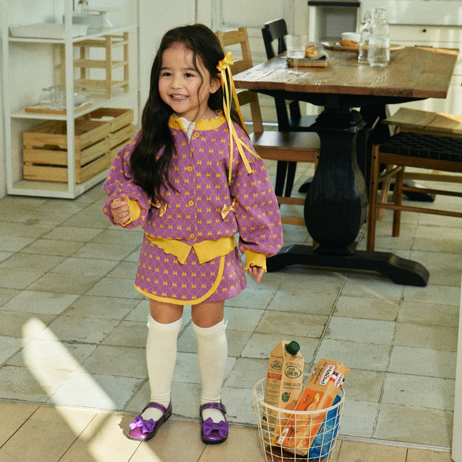 Firstblue - Korean Children Fashion - #prettylittlegirls - Dia Ribbon Cardigan - 4