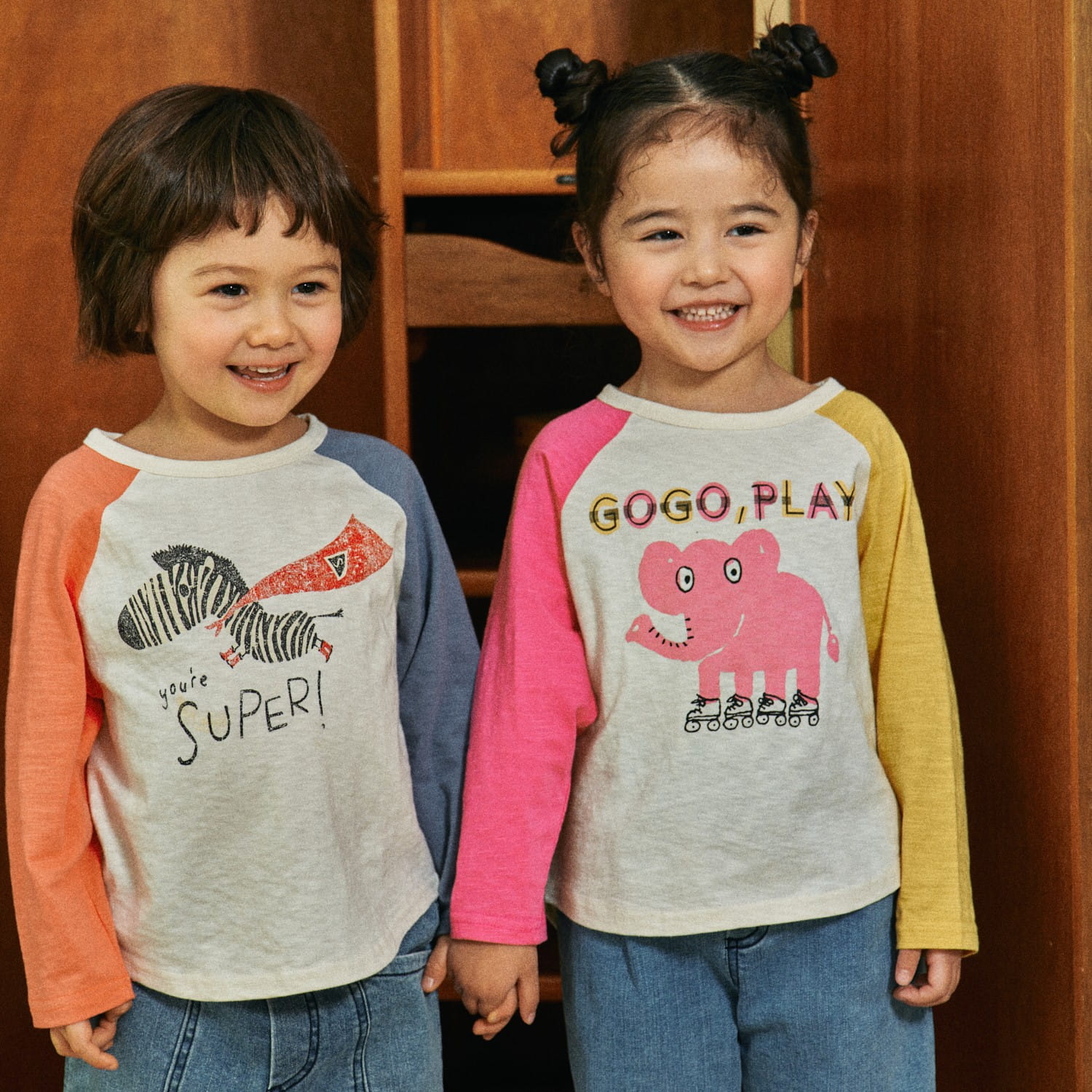 Firstblue - Korean Children Fashion - #toddlerclothing - GO GO Raglan Tee - 3