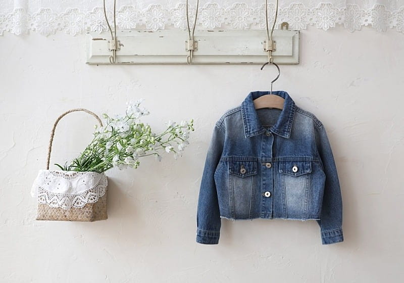 Flo - Korean Children Fashion - #Kfashion4kids - Pia Denim Jacket - 11