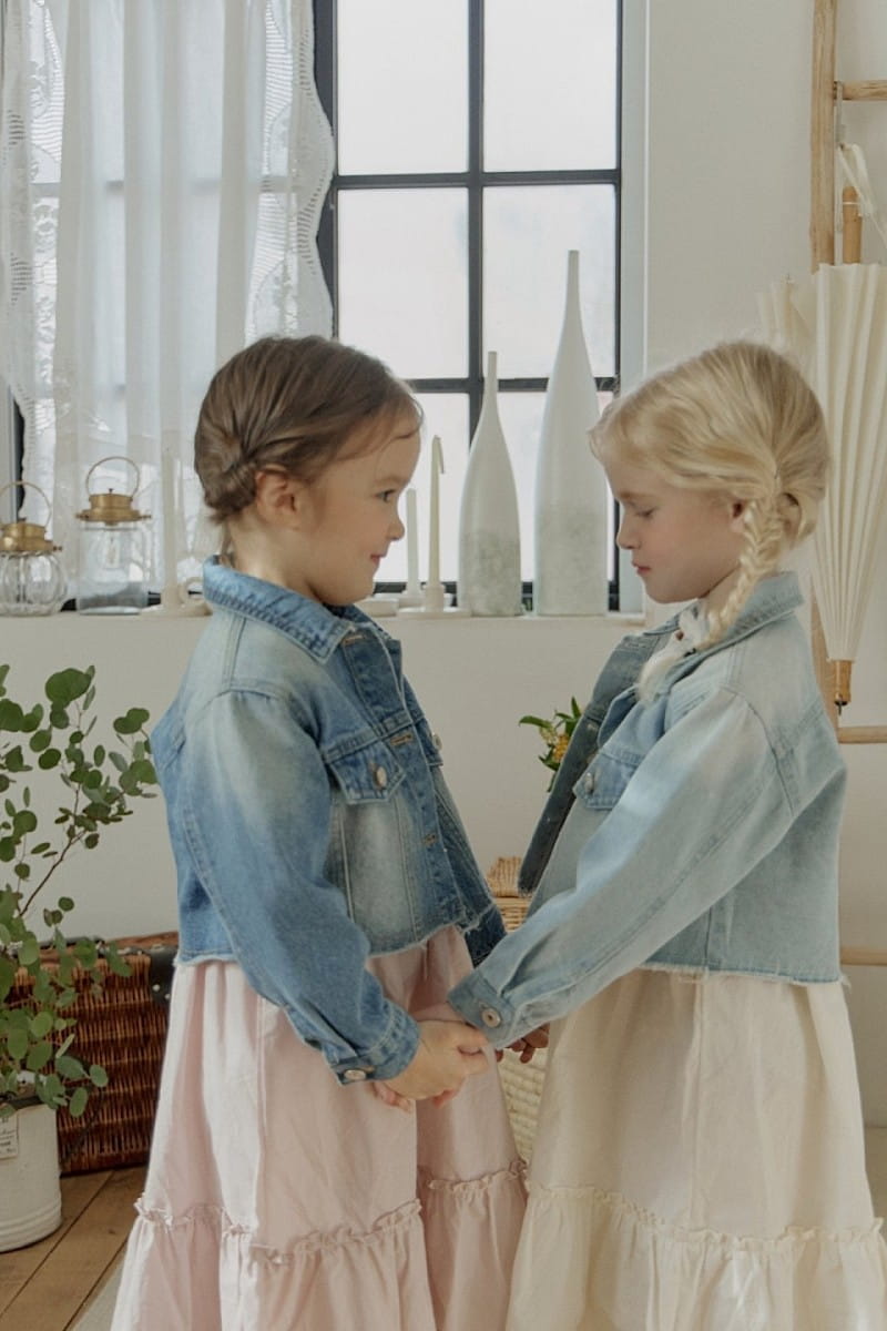 Flo - Korean Children Fashion - #designkidswear - Pia Denim Jacket - 5
