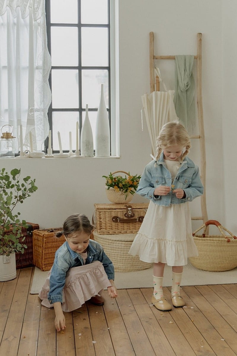 Flo - Korean Children Fashion - #fashionkids - Pia Denim Jacket - 7