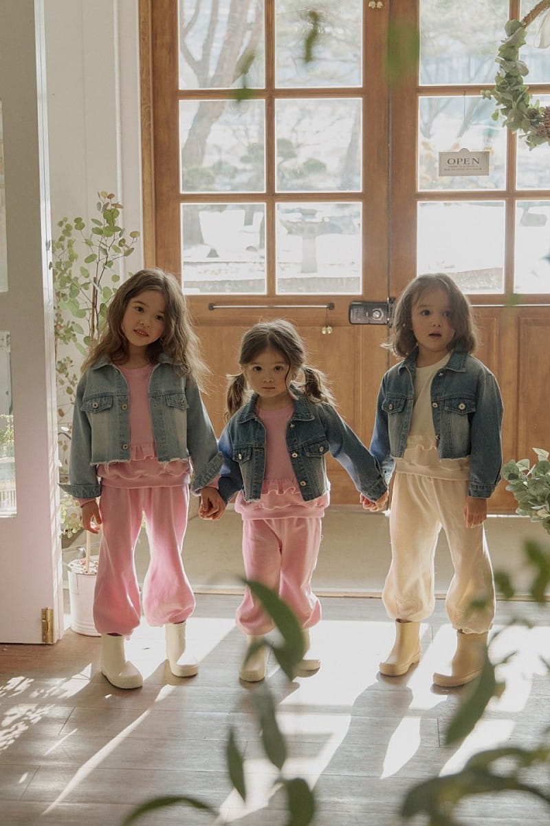 Flo - Korean Children Fashion - #kidsstore - Pia Denim Jacket - 9