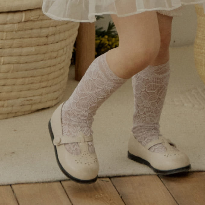 Flo - Korean Children Fashion - #kidsstore - Bouquet Knee Socks