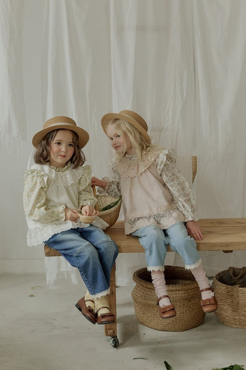 Flo - Korean Children Fashion - #kidzfashiontrend - Ange Denim Pants - 2
