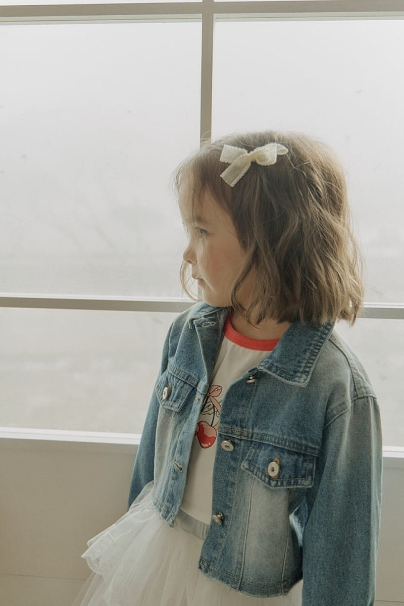 Flo - Korean Children Fashion - #prettylittlegirls - Pia Denim Jacket