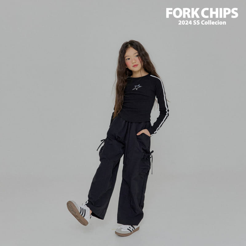 Fork Chips - Korean Children Fashion - #Kfashion4kids - Soft Cargo Pants - 2