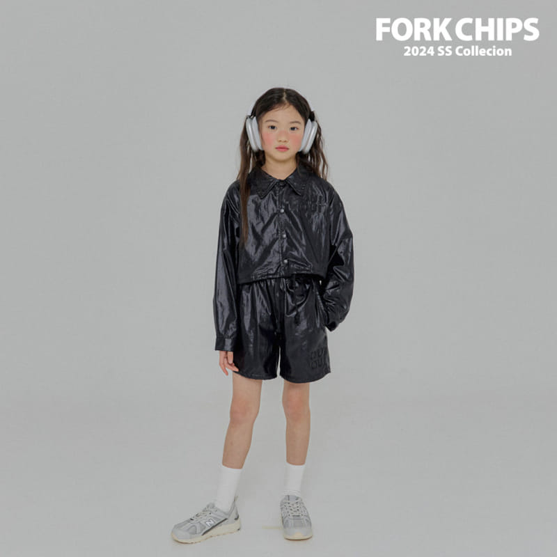 Fork Chips - Korean Children Fashion - #Kfashion4kids - Track Aorak Jacket - 8