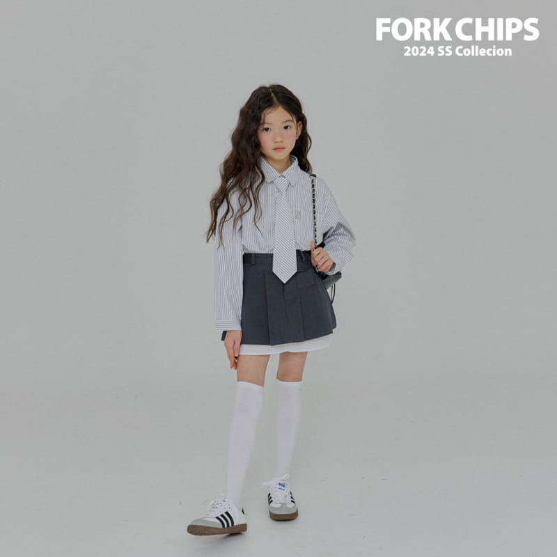 Fork Chips - Korean Children Fashion - #childofig - Saint Shirt - 6