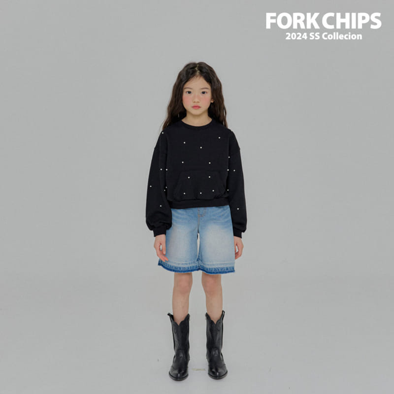 Fork Chips - Korean Children Fashion - #childofig - Newtro Denim Pants - 10