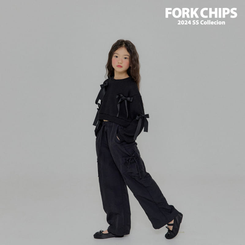 Fork Chips - Korean Children Fashion - #childofig - Soft Cargo Pants - 7
