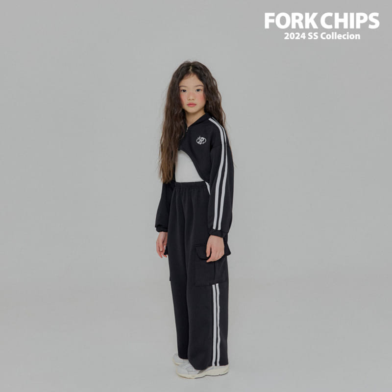 Fork Chips - Korean Children Fashion - #designkidswear - Lacing Bolero  - 10