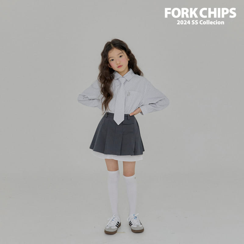 Fork Chips - Korean Children Fashion - #designkidswear - Saint Shirt - 8