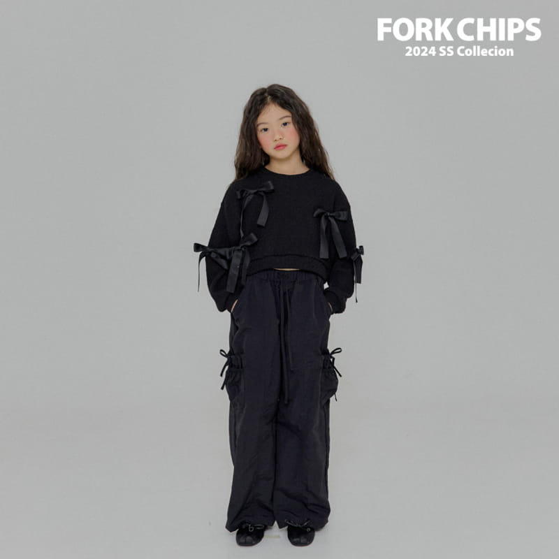 Fork Chips - Korean Children Fashion - #designkidswear - Soft Cargo Pants - 10