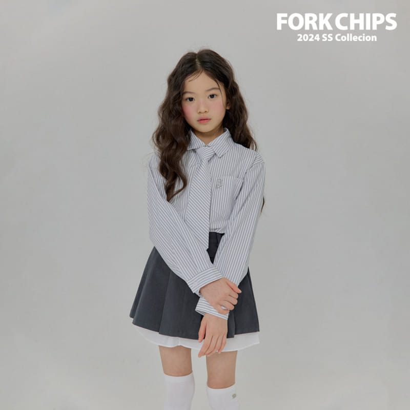 Fork Chips - Korean Children Fashion - #fashionkids - Saint Shirt - 10