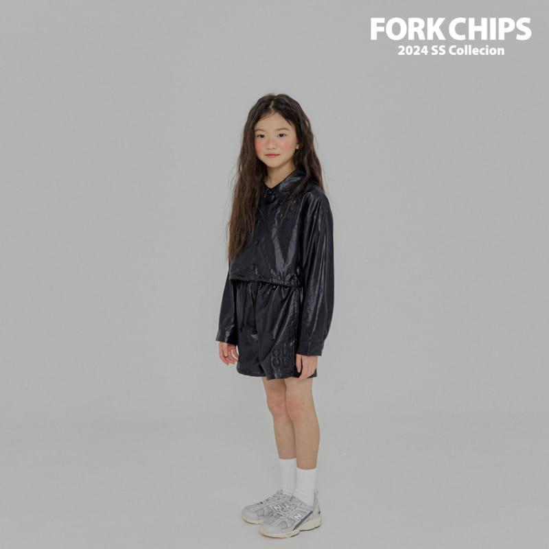 Fork Chips - Korean Children Fashion - #discoveringself - Track Aorak Jacket - 4