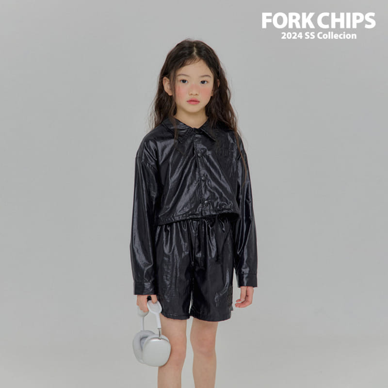 Fork Chips - Korean Children Fashion - #fashionkids - Track Aorak Pants - 4