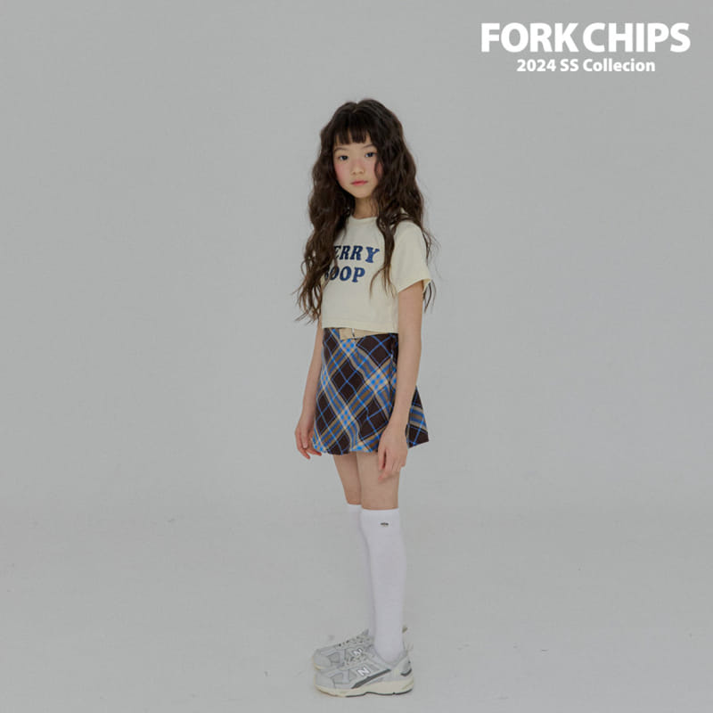 Fork Chips - Korean Children Fashion - #kidsstore - Roper Mini Skirt - 6