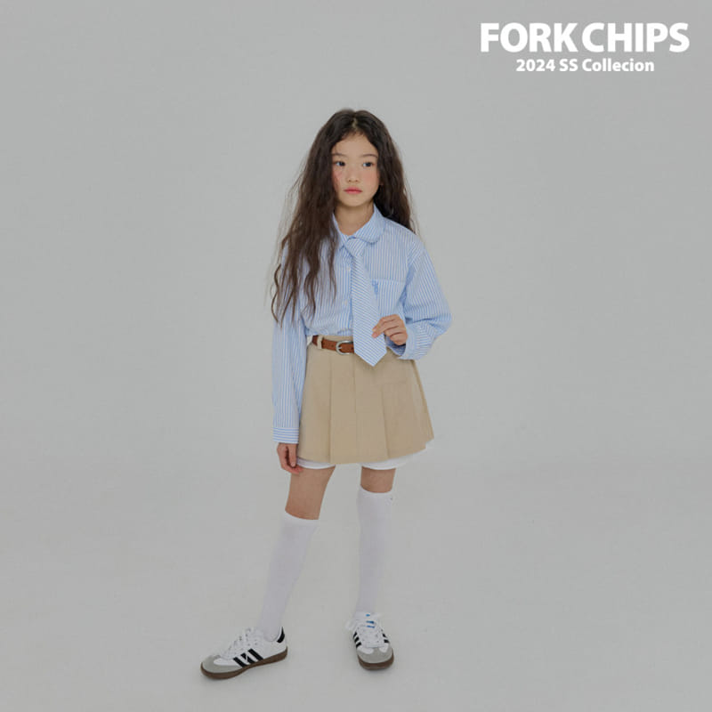 Fork Chips - Korean Children Fashion - #kidzfashiontrend - Hidden Pocket Skirt - 6