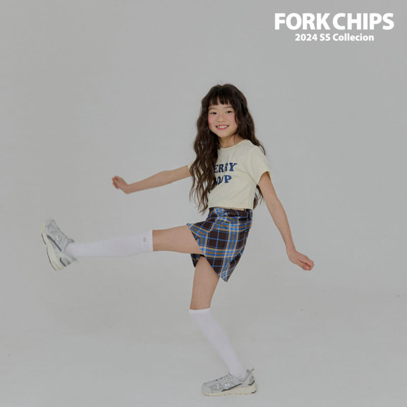 Fork Chips - Korean Children Fashion - #littlefashionista - Roper Mini Skirt - 9