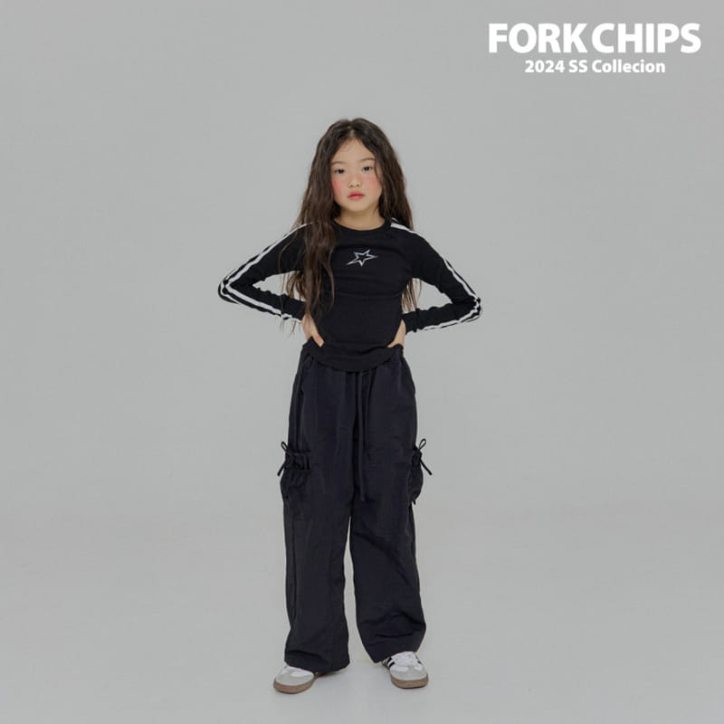 Fork Chips - Korean Children Fashion - #littlefashionista - Soft Cargo Pants - 4