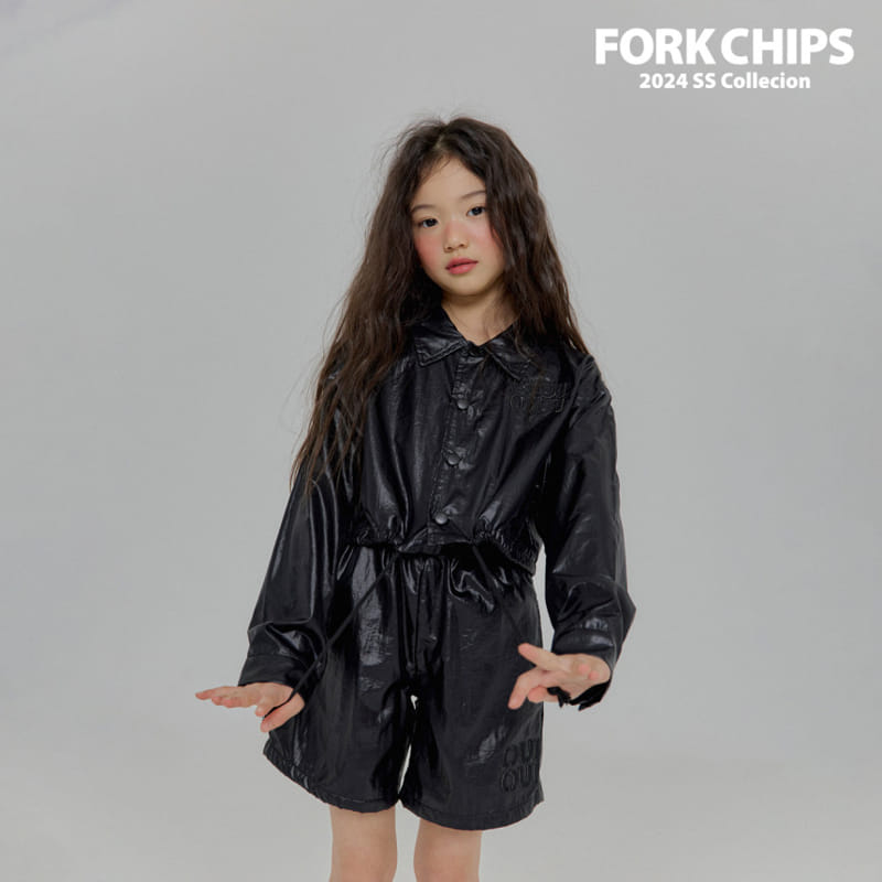 Fork Chips - Korean Children Fashion - #magicofchildhood - Track Aorak Jacket - 10