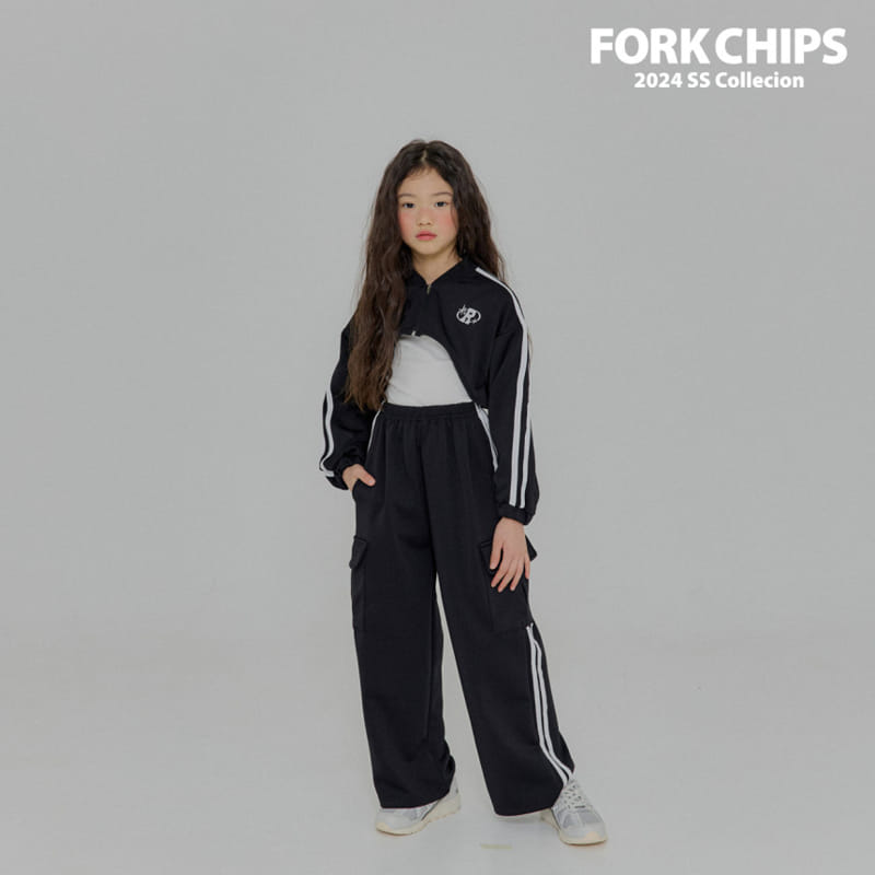 Fork Chips - Korean Children Fashion - #minifashionista - Lacing Bolero  - 3