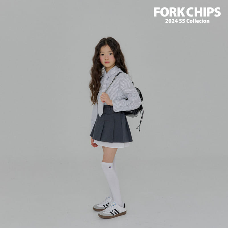 Fork Chips - Korean Children Fashion - #todddlerfashion - Saint Shirt - 4