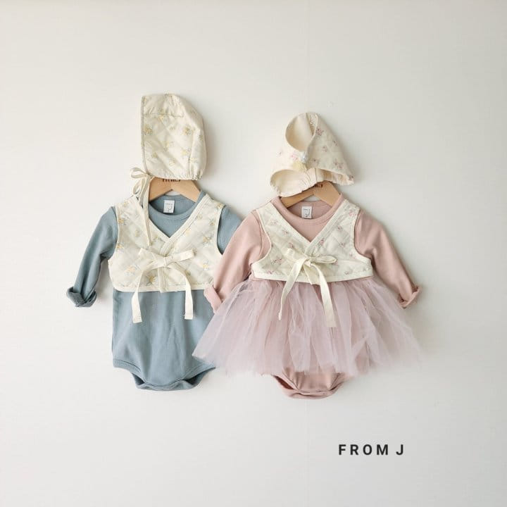 From J - Korean Baby Fashion - #babyboutiqueclothing - Mini Flower Hanbok Body Suit Set