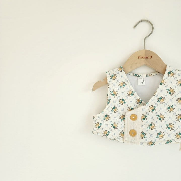 From J - Korean Baby Fashion - #babyfever - Jay Flower Hanbok Body Suit Set - 4