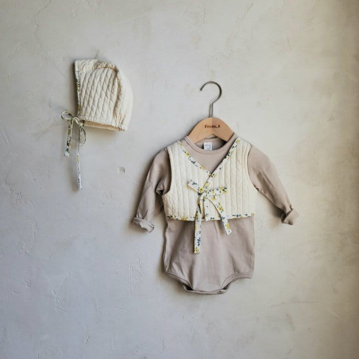 From J - Korean Baby Fashion - #babyootd - May Flower Hanbok Body Suit Set - 9