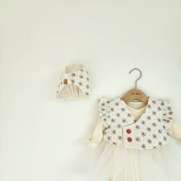 From J - Korean Baby Fashion - #babyoutfit - Jay Flower Hanbok Body Suit Set - 8