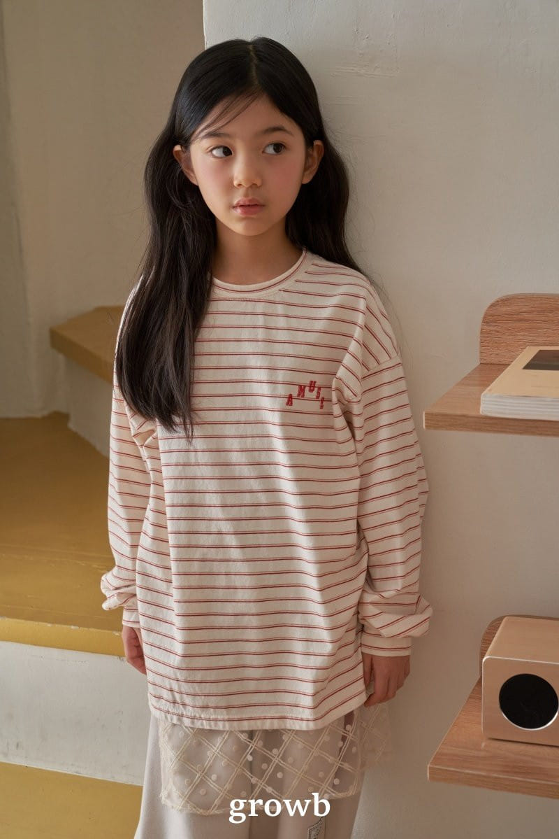 Grow B - Korean Children Fashion - #childofig - Bay Tee - 3
