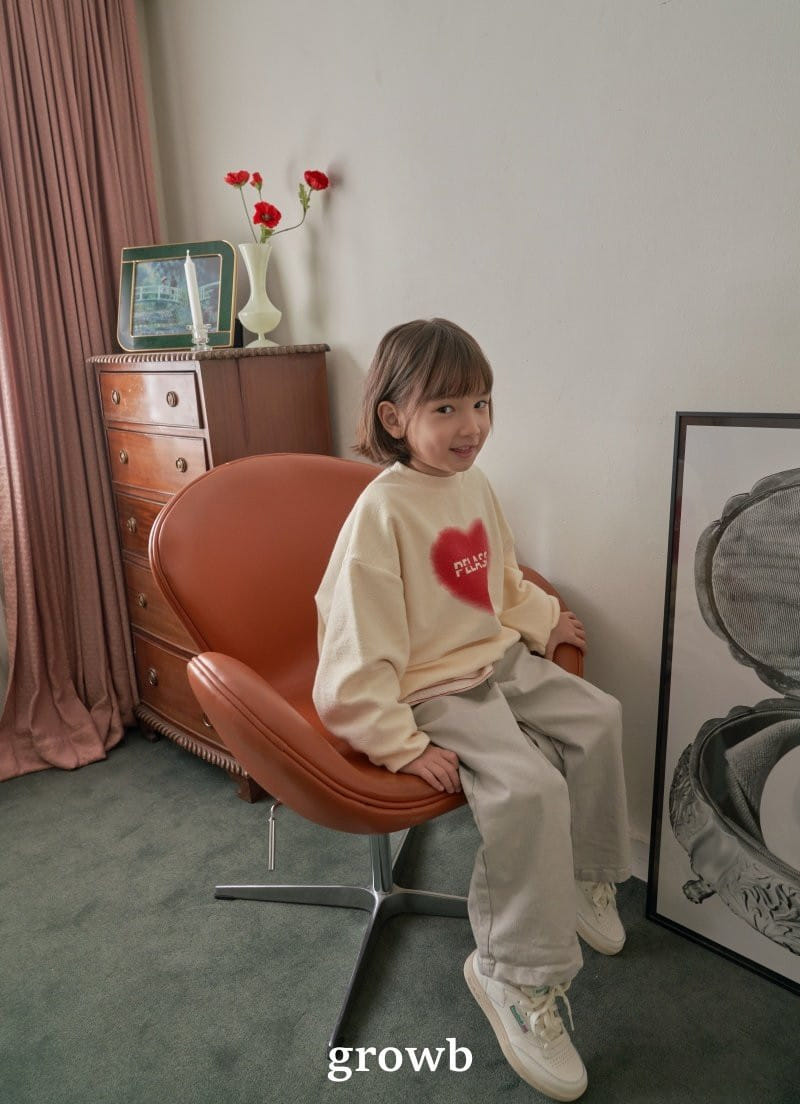 Grow B - Korean Children Fashion - #childofig - Love Pants - 10