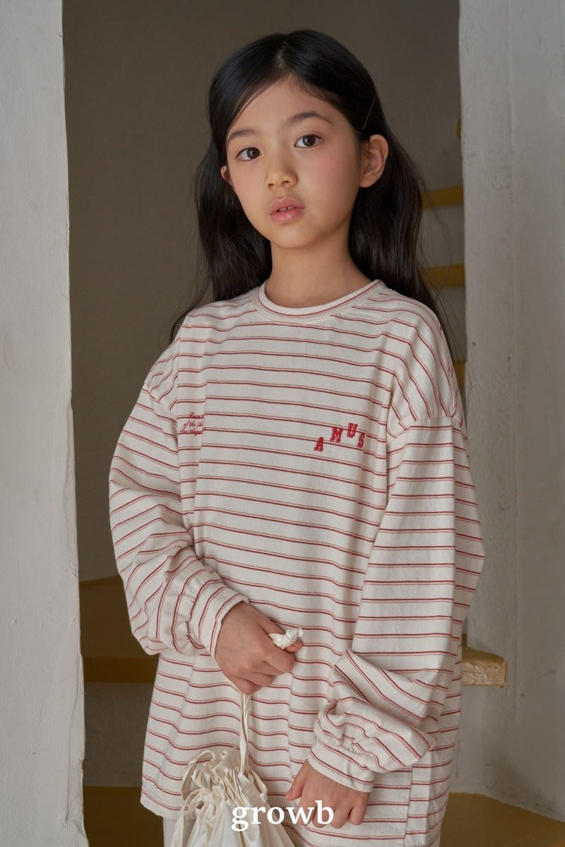 Grow B - Korean Children Fashion - #kidsstore - Bay Tee - 10