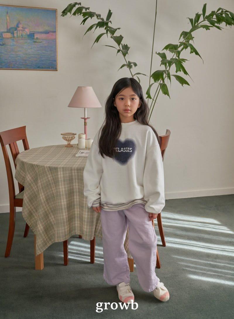 Grow B - Korean Children Fashion - #littlefashionista - Love Pants - 4