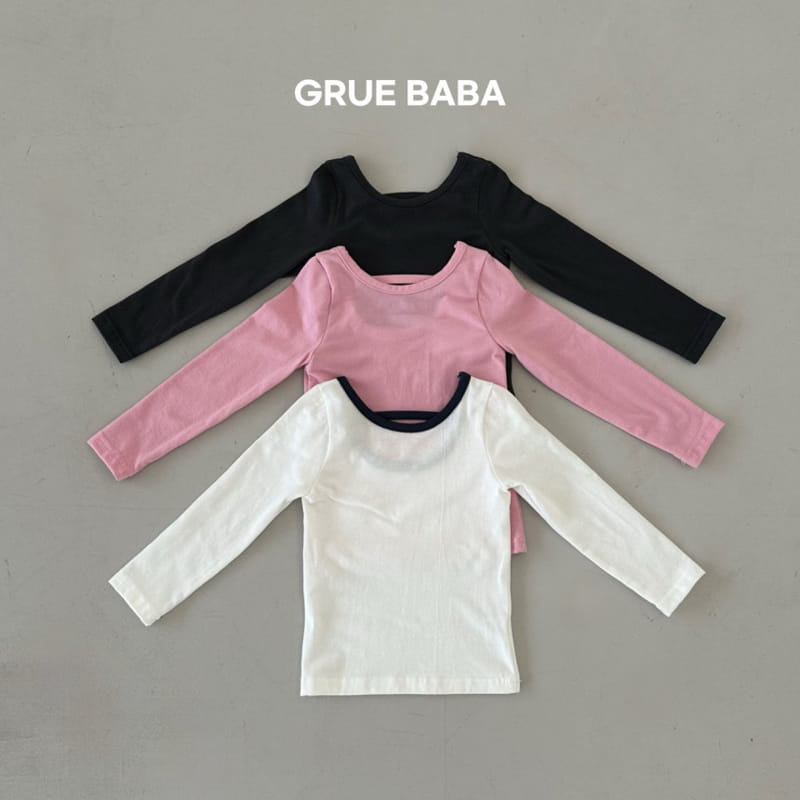 Grue Baba - Korean Children Fashion - #minifashionista - Rose Tee
