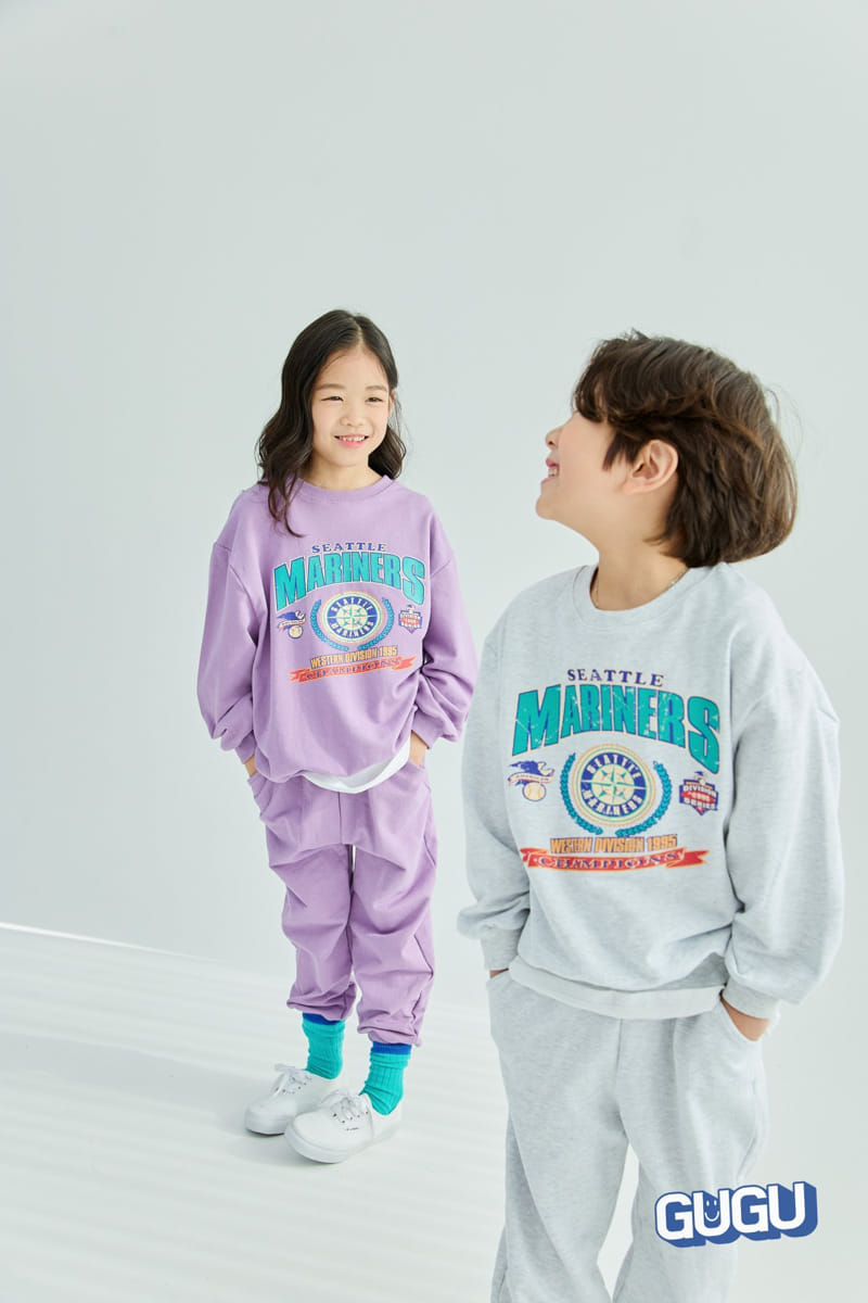 Gugu Kids - Korean Children Fashion - #Kfashion4kids - Mariners Top Bottom Set - 9
